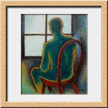 Aragone Rosa - Mirando la nada �leo 50 x 60  2003