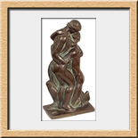 Barnes Eduardo - El beso 1935 Bronce