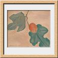 Elizalde Rodolfo - 2006   Higo rojo   �leo 25x28 cm