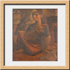 Herrero Miranda Oscar - Levantadora de arvejas 1948