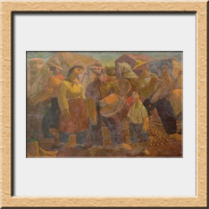 Herrero Miranda Oscar - Juntadores de papas. 1948