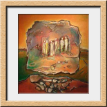 Magnani Martha - Paredes y personajes 2006 100x90