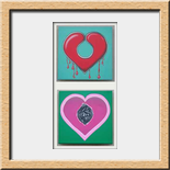 Rippa Laura - Tu y yo Acr�lico 30 x 30cm cada uno 2008