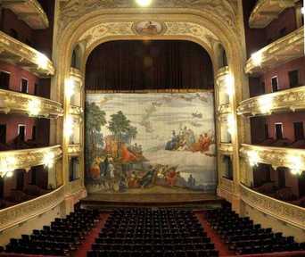 Carmignanni Giuseppe - Tel�n Teatro El C�rculo de Rosario